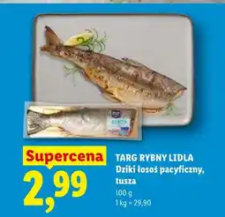 Lidl Dziki łosoś pacyficzny tusza oferta