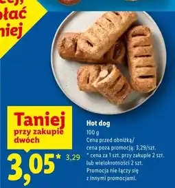 Lidl Hot dog oferta