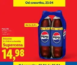 Lidl Napój gazowany Pepsi XXL oferta