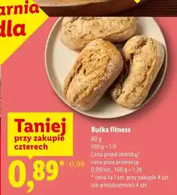 Lidl Bułka fitness oferta