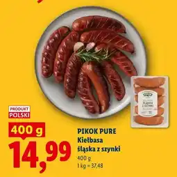 Lidl Kiełbasa śląska z szynki oferta