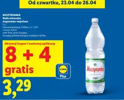 Lidl Woda mineralna Muszynianka oferta