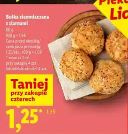 Lidl Bułka ziemniaczana z ziarnami oferta
