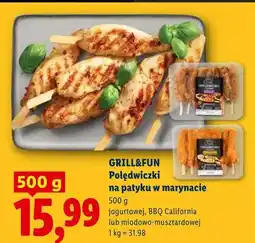 Lidl Polędwiczki na patyku w marynacie oferta