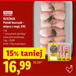 Lidl Kurczak mięso z nogi XXL oferta