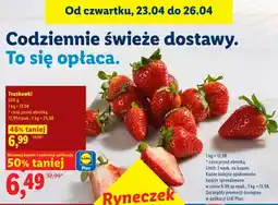 Lidl Truskawki oferta