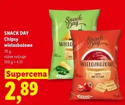 Lidl Chipsy wielozbożowe oferta