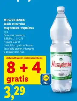Lidl Woda mineralna magnezowo-wapniowa oferta