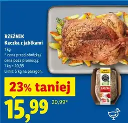 Lidl Kaczka z jabłkami oferta