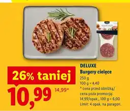 Lidl Burgery cielęce oferta