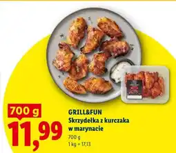 Lidl Skrzydełka z kurczaka w marynacie oferta