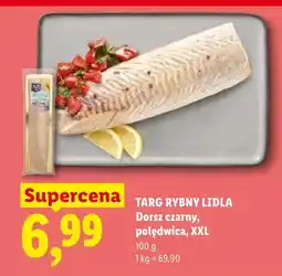 Lidl Dorsz czarny polędwica XXL oferta