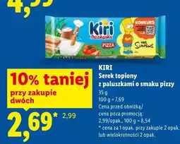 Lidl Serek topiony z paluszkami o smaku pizzy oferta