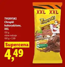 Lidl Chrupki kukurydziane XXL oferta