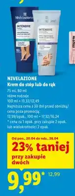 Lidl Krem do stóp lub do rąk nivelazione oferta