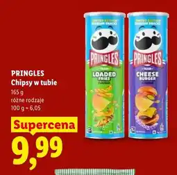 Lidl Chipsy w tubie oferta