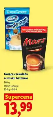 Lidl Gorąca czekolada o smaku batonów oferta