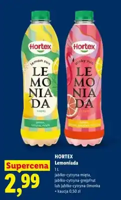 Lidl Lemoniada jabłko-cytryna-mięta, jabłko-cytryna-grejpfrut lub jabłko-cytryna-limonka oferta