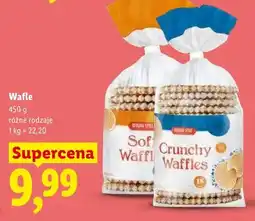 Lidl Wafle różne rodzaje oferta