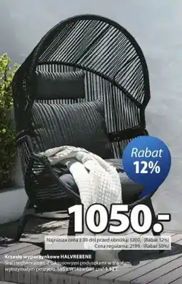 JYSK Krzesło wypoczynkowe HALVREBENE oferta