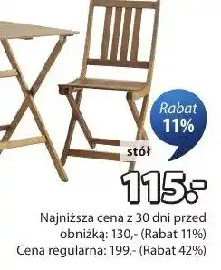 JYSK Krzesło składane drewniane oferta