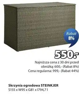 JYSK Skrzynia ogrodowa oferta