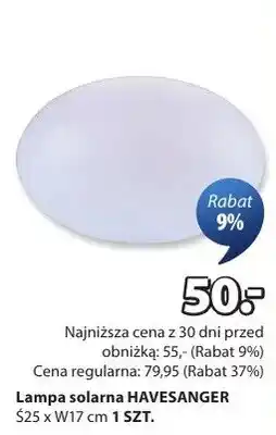 Lampa solarna HAVESANGER