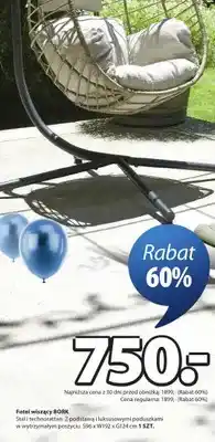 JYSK Fotel wiszący BORK oferta