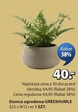 JYSK Donica ogrodowa GRESSHUMLE oferta