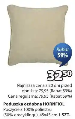 JYSK Poduszka ozdobna poszycle z 100% poliestru oferta