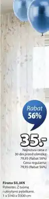 JYSK Firana SILJAN oferta
