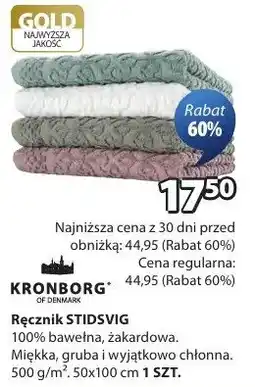 JYSK Ręcznik STIDSVIG oferta