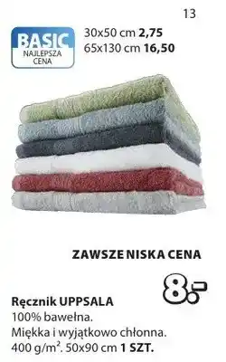 JYSK Ręcznik UPPSALA oferta