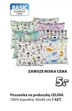 JYSK Poszewka na poduszkę CELINA oferta