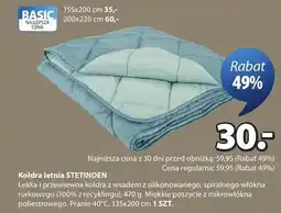 JYSK Kołdra letnia STETINDEN oferta