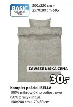 JYSK Komplet pościeli BELLA oferta