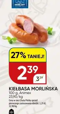 Chata Polska Kiełbasa morlińska oferta