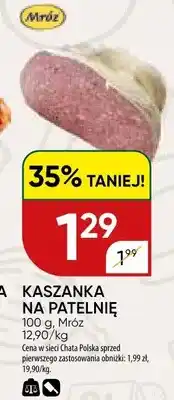 Chata Polska Kaszanka na patelnie oferta