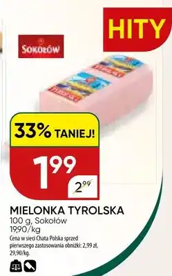 Chata Polska Mielonka tyrolska oferta