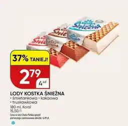Chata Polska Lody kostka śnieżna truskawkowa oferta