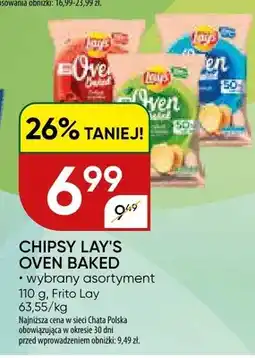 Chata Polska Chipsy Lay's Oven Baked wybrany asortyment oferta
