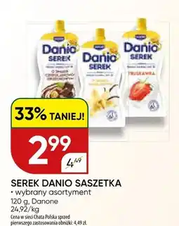 Chata Polska Serek Danio Saszetka oferta