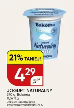 Chata Polska Jogurt naturalny oferta