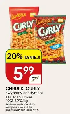 Chata Polska Chrupki Curly oferta