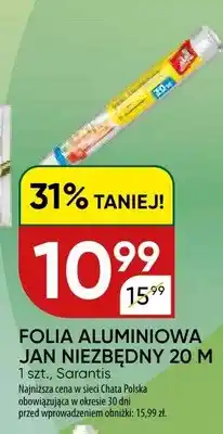 Chata Polska Folia aluminiowa niezbędny oferta