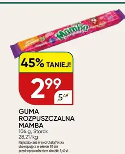 Chata Polska Guma rozpuszczalna Mamba oferta