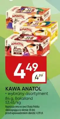 Chata Polska Kawa Anatol wybrany asortyment oferta