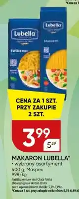 Chata Polska Makaron Lubella wybrany asortyment oferta
