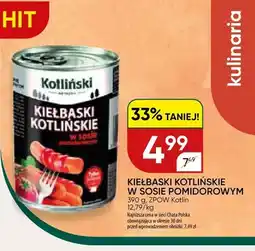 Chata Polska Kiełbaski Kotlinskie w sosie pomidorowym oferta