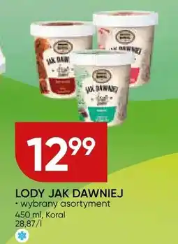 Chata Polska Lody Jak Dawniej wybrany asortyment oferta